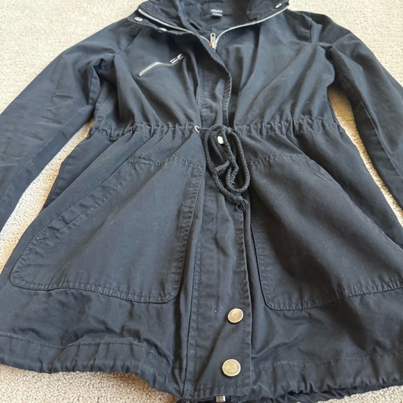 Forever 21 Black Utility Jacket - Picture 2 of 6